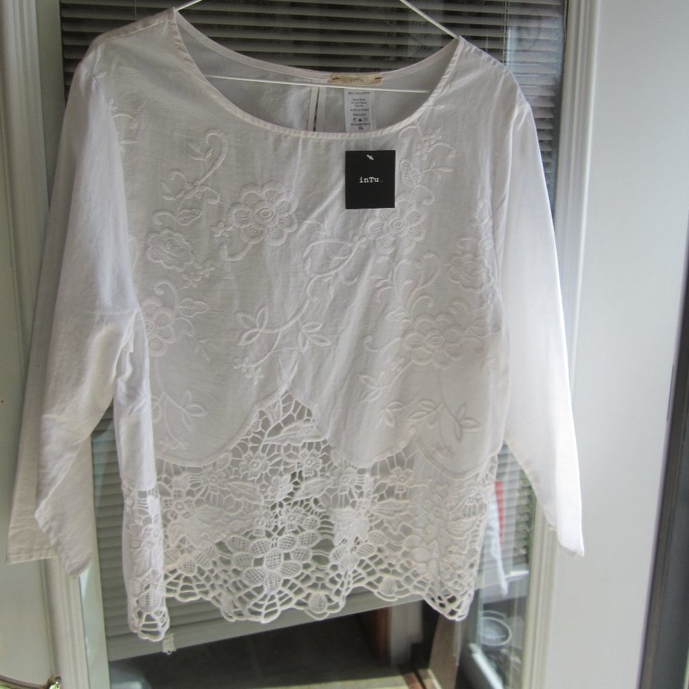 INTU XL Lace Blouse